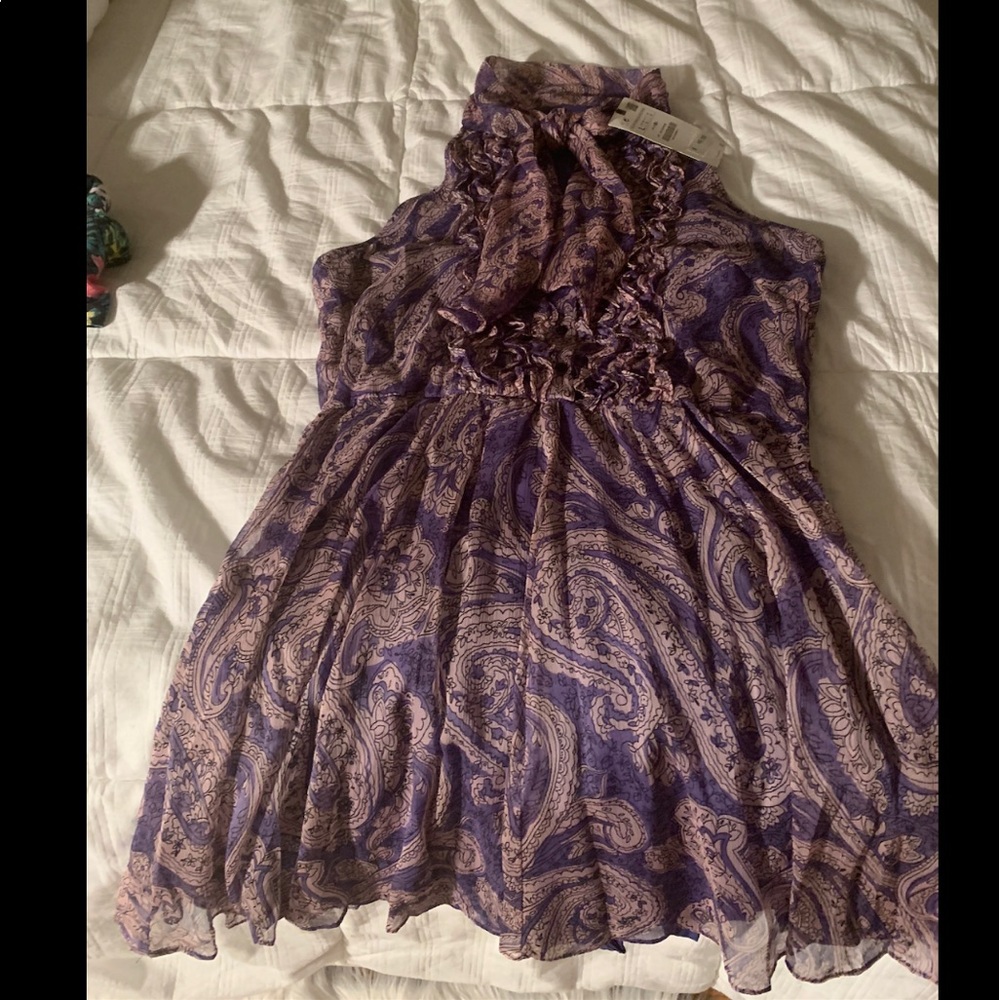 Zara new w/ tags paisley romper. Size L